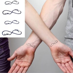 Tatouage Infinity (You & Me) X-164